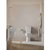 Ideal Standard Eurovit WC kombi s doskou SoftClose, zadný odpad, biela W328701