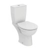 Ideal Standard Eurovit WC kombi s doskou SoftClose, zadný odpad, biela W328701