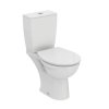 Ideal Standard Eurovit WC kombi s doskou, zadný odpad, biela W328801