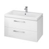 Cersanit Lara Skrinka s umývadlom, 45x79x45 cm, 2 zásuvky, biela S801-149-DSM