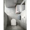 GSI KUBE X COLOR KUBE X závesná WC misa, GeniusFlush, 36x50cm, biela dual-mat 941209