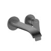 Hansgrohe Vivenis Umývadlová batéria pod omietku, s výpusťou, 2-otvorová inštalácia, EcoSmart, kefovaný čierny chróm 75050340-HG