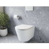 Ravak Flow Závesné WC s doskou SoftClose, RimOff, biela X01985