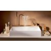 Hansgrohe Avalegra Umývadlo 58x48 cm, s termostatickou batériou a spŕškou, 2 prúdy, bez prepadu, kefovaný bronz 22472140-HG
