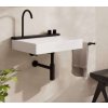 Hansgrohe Avalegra Umývadlo 58x48 cm, s termostatickou batériou a spŕškou, 2 prúdy, bez prepadu, matná čierna 22472670-HG