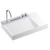 Hansgrohe Avalegra Umývadlo 78x48 cm, s termostatickou batériou a spŕškou, 2 prúdy, bez prepadu, chróm 22473000-HG