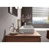 Hansgrohe Vivenis Umývadlová batéria s výpusťou, EcoSmart, CoolStart, kefovaný bronz 75044140-HG
