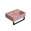 GSI NUBES COLOR NUBES keramické umývadlo 40x32cm, blush mat 9684124