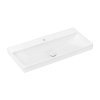 Hansgrohe Xelu Q Umývadlo 100x48 cm, bez prepadu, s otvorom na batériu, SmartClean, biela 61036450-HG