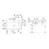 Hansgrohe Xelu Q Umývadlo 80x48 cm, bez prepadu, otvor na batériu, SmartClean, biela 61027450-HG