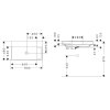 Hansgrohe Xelu Q Umývadlo 80x48 cm, bez prepadu, bez otvoru na batériu, SmartClean, biela 61029450-HG