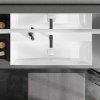 Hansgrohe Xevolos E Umývadlo 120x48 cm, bez prepadu, s otvorom na batériu, SmartClean, biela 61113450-HG