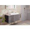 Hansgrohe Xilesa E Doska pod umývadlo, 118x55 cm, výrez uprostred, matná biela 54271700-HG