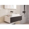 Hansgrohe Xevolos E Doska pod umývadlo, 98x55 cm, výrez uprostred, matná biela 54329700-HG