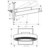 Hansgrohe Rainfinity Hlavová sprcha, priemer 25 cm, EcoSmart, matná čierna 26227670-HG