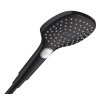 Hansgrohe Raindance Select E Sprchová hlavica, 3 prúdy, EcoSmart+, matná čierna 28729670-HG