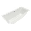 Villeroy & Boch Subway 3.0 Vaňa 180x80 cm, Quaryl, alpská biela UBQ180SBW2DV-01
