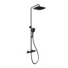Ravak 10° Free Sprchový set TD F 091.20/150 s termostatom, 25 cm, čierna X070160