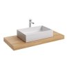 Ravak Moon/Formy Deska pod umyvadlo I, 120x55x7 cm - barva dub X000000844