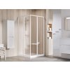Ravak Supernova Sprchový kút 80x80 cm, biela/sklo Grape 14V401O2ZGS