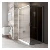 Ravak Blix Sprchové dvere BLRV2K 100 cm, biela/sklo Grape 1XVA0100ZG