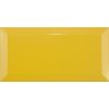 Fabresa UNICOLOR Biselado BISELADO BX obklad Amarillo Yema 10x20 (1m2) 17805