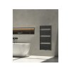 417774 3 663865 cerano koupelnovy radiatorovy set vincenzo ustredni vytapeni stredove pripojeni 50 mm 600w cerna matna 1330x600 mm