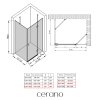 390162 1 cerano sprchovaci kut marino l p 6 mm chrom transparentne sklo 120x90x190 cm pantovy
