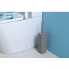 Gedy SEVENTY WC kefa na postavenie, šedý 633408