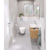 Grohe Euro Ceramic Závesné WC s doskou Softclose, Rimless, Triple Vortex, alpská biela 102509SH00-GR