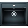 Blanco Legra 6 Silgranitový drez, 59x50 cm, čierna 526084