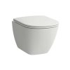 Laufen Lua Závesné WC, Rimless, biela H8200837570001