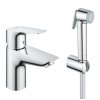 Grohe BauEdge Umývadlová batéria s bidetovou spŕškou, chróm 23757001-GR