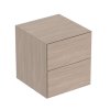 Geberit ONE Bočná skrinka 5x5x5 cm, 2 zásuvky, dub 505.077.00.5