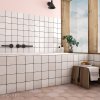 la riviera 132x132 blanc bath