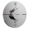 Hansgrohe ShowerSelect Comfort Termostatická batéria pod omietku, na 2 spotrebiče, chróm 15556000-HG