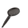 Hansgrohe Raindance Select S Sprchová hlavica 120, 3 prúdy, matná čierna 26530670-HG