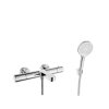 kielle Oudee Termostatická vaňová batéria s príslušenstvom, chróm 10302SNT30