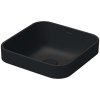 Duravit Happy D.2 Plus Umývadlová misa zápustná, 40x40 cm, bez prepadu, WonderGliss, antracit mat 23594013001