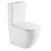 kielle Oudee WC kombi set s nádržkou a doskou softclose, Vortex Rimless, biela 30202010