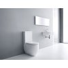 Kerasan FLO keramika FLO závesná WC misa, Rimless, 37x54cm, biela 311101