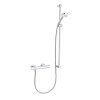 Kludi Logo Sprchový set s termostatom, tyč 90 cm, chróm 6857805-00