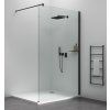 es8225 esca shelf stenovy profil s drazkou 2100mm cerna mat