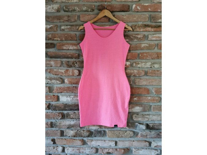 Dámske šaty Summer Vibes - Neon Pink
