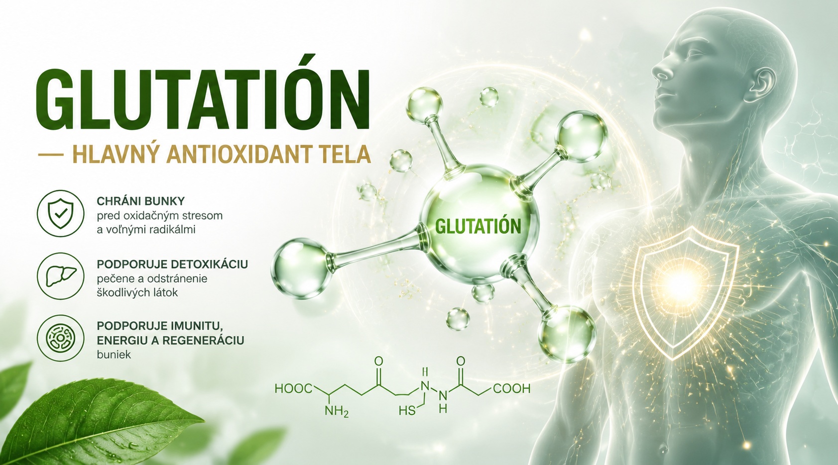 GLUTATIÓN — HLAVNÝ ANTIOXIDANT TELA