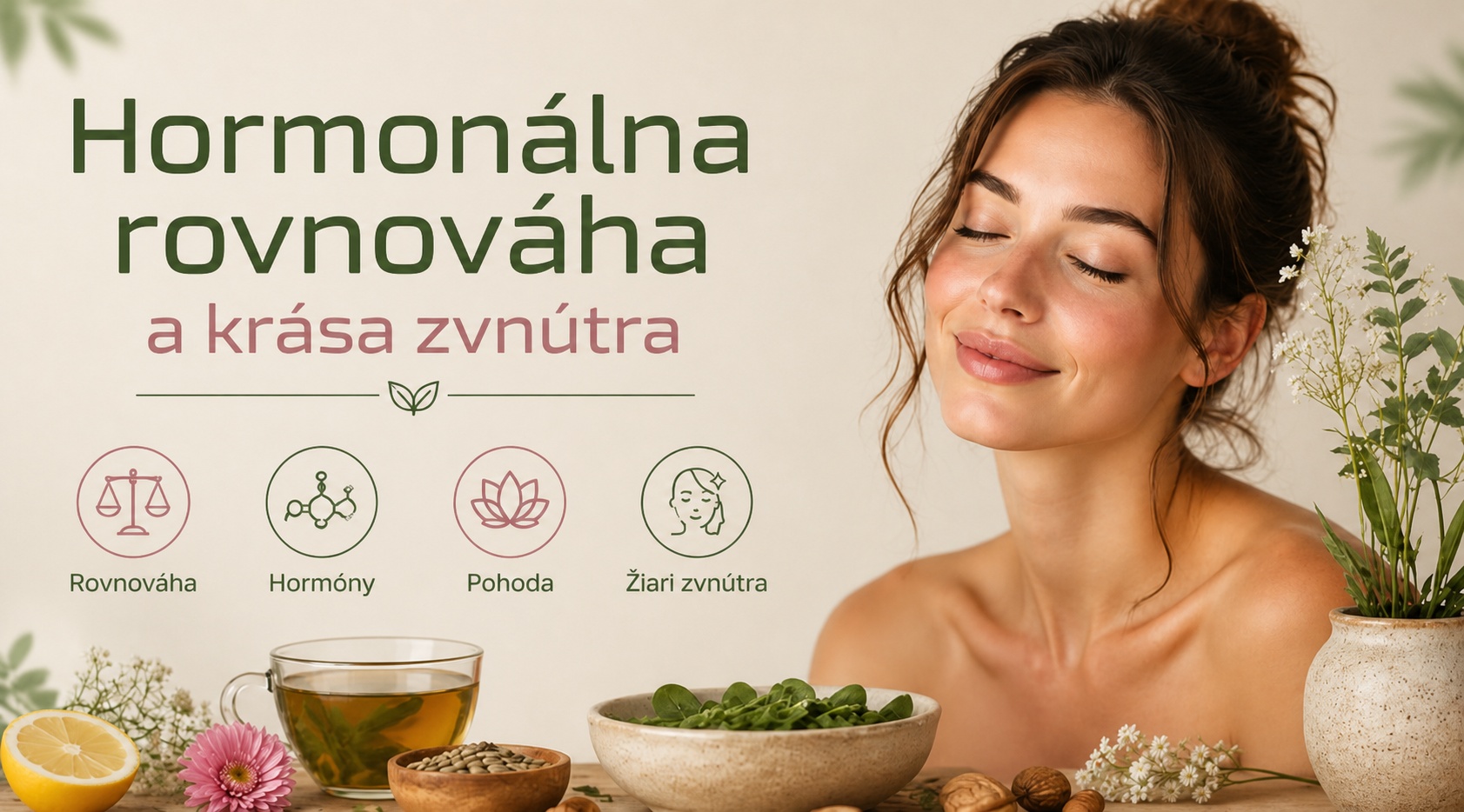 Hormonálna rovnováha a krása zvnútra