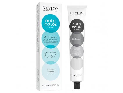 Revlon Nutri Color Creme színező hajpakolás 097 Türkiz, 100 ml