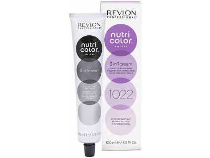 Revlon Nutri Color Creme színező hajpakolás 1022 Intenzív platina, 100 ml