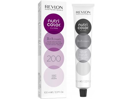 Revlon Nutri Color Creme színező hajpakolás 200 Lila, 100 ml