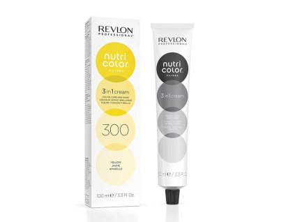 Revlon Nutri Color Creme színező hajpakolás 300 Sárga, 100 ml